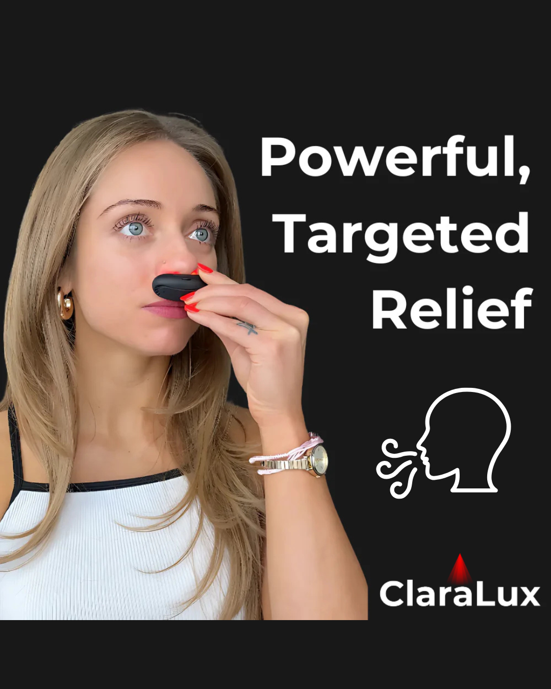 ClaraLux Pro Nasal Red Light